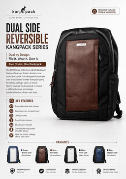Dual Side Reversible Kangpack Series Poster